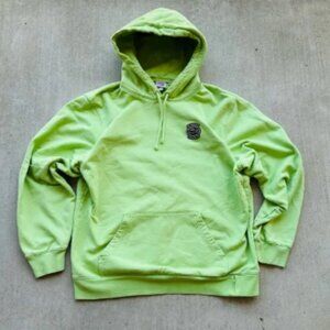 Supreme X Lacoste Hoodie Men Size Xl Lime Green Pullover